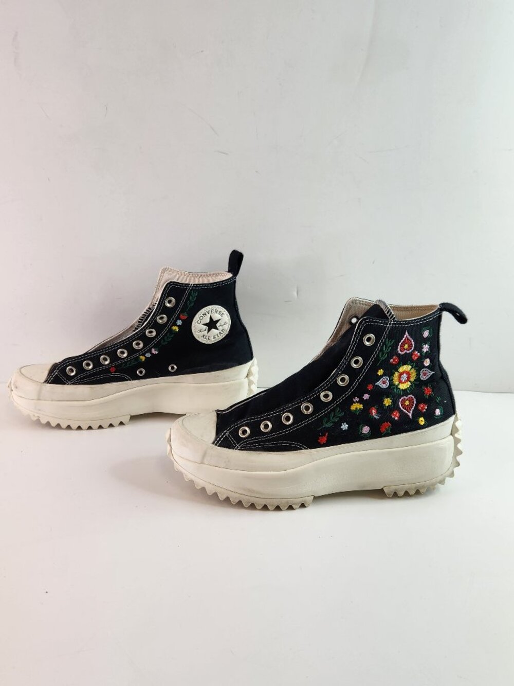 Converse Return to Festival Platform Sneakers Shoes Womens 10 Mens 8.5 NO LACES